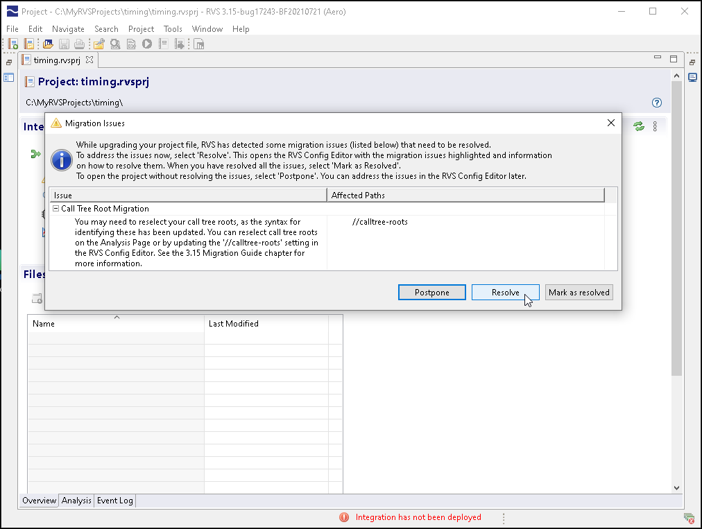 Account migration last call