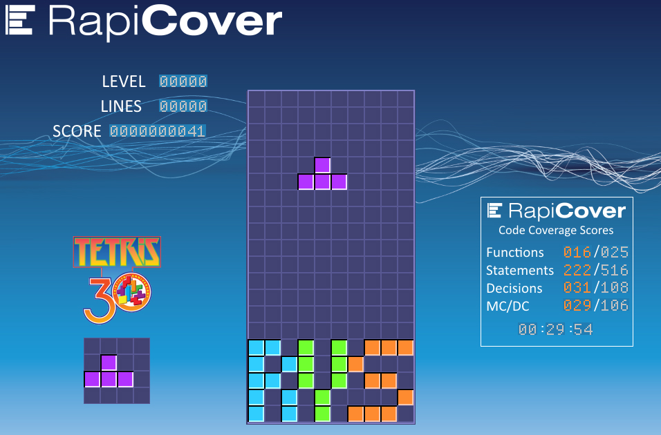 RapiCover Tetris