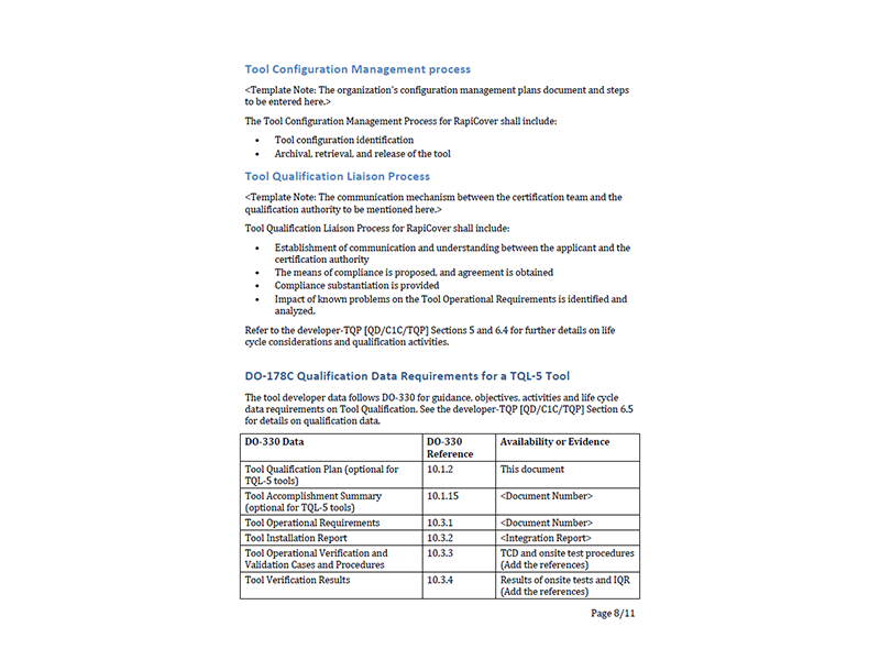 RVS qualification kits are easy to understand